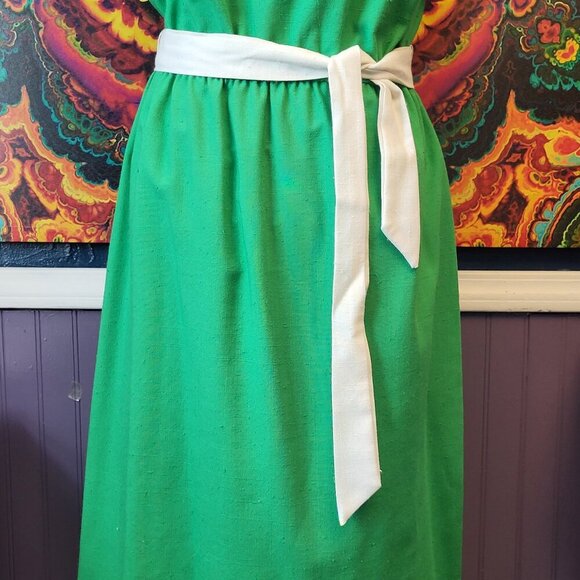 Peri Petites ~ Sz 12 ~ Vintage 70’s (or older)  Dress ~  VERY GOOD  Condition!! - Picture 6 of 12